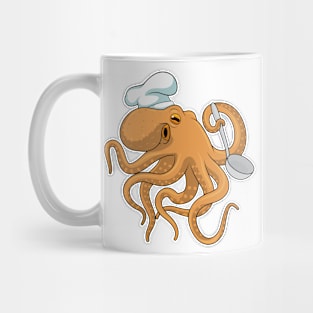 Octopus Cook Chef hat Mug